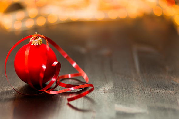 bola navidad